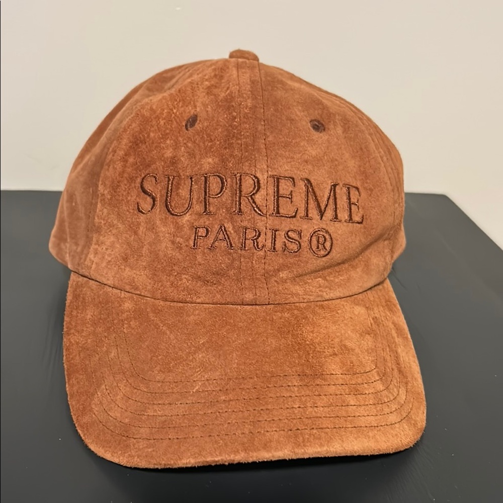 Supreme Brown Hat Suede Accessories
